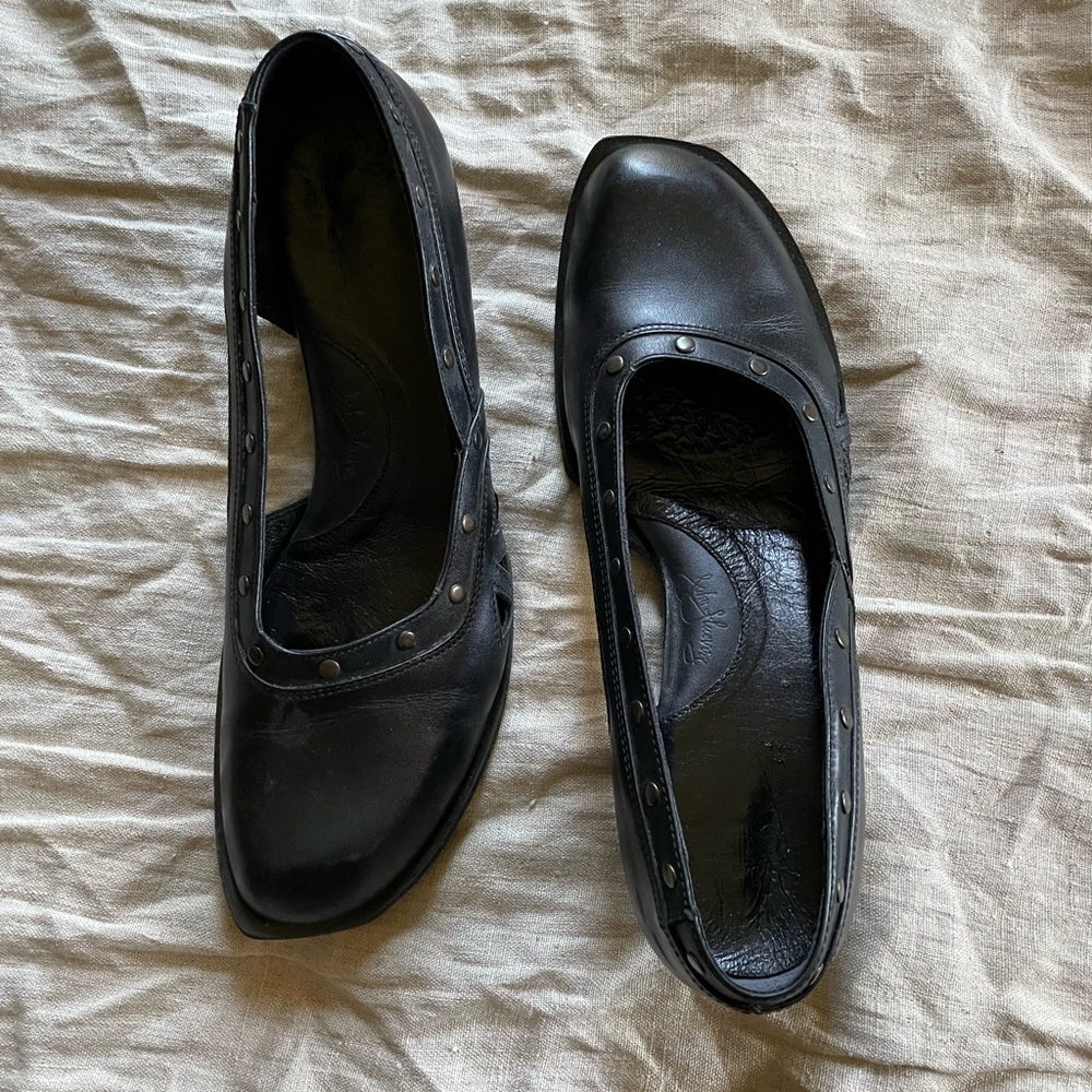 Fluevog retro punk kitten heels. MEOW!